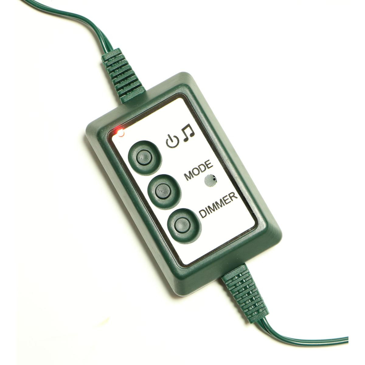 Flocked Snowy Pine Christmas Tree with Multi-Color LED String Lighting | HSN