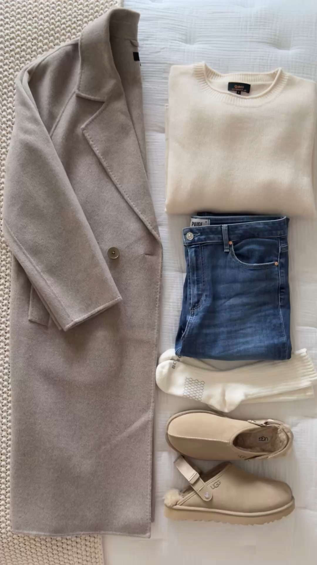 My outfit of the day is this cashmere sweater, straight leg jeans, coat and UGG shoes ✔️ These UGG Lanah Clogs from @dsw are so comfy and warm!  They are keeping my feet toasty warm on this cold winter day 🎉 I’m wearing the “Light Brown” color and they fit true to size (I’m wearing my usual size 9).  These UGG suede shoes has their signature UGGplush lining to keep my feet warm all day.  These shoes also have an adjustable slingback strap to hold the shoes in place when walking!

how to style, outfit ideas, cozy outfit, wardrobe essentials

#dsw #mydsw #ad #cozyoutfit #styleinspo
 

 