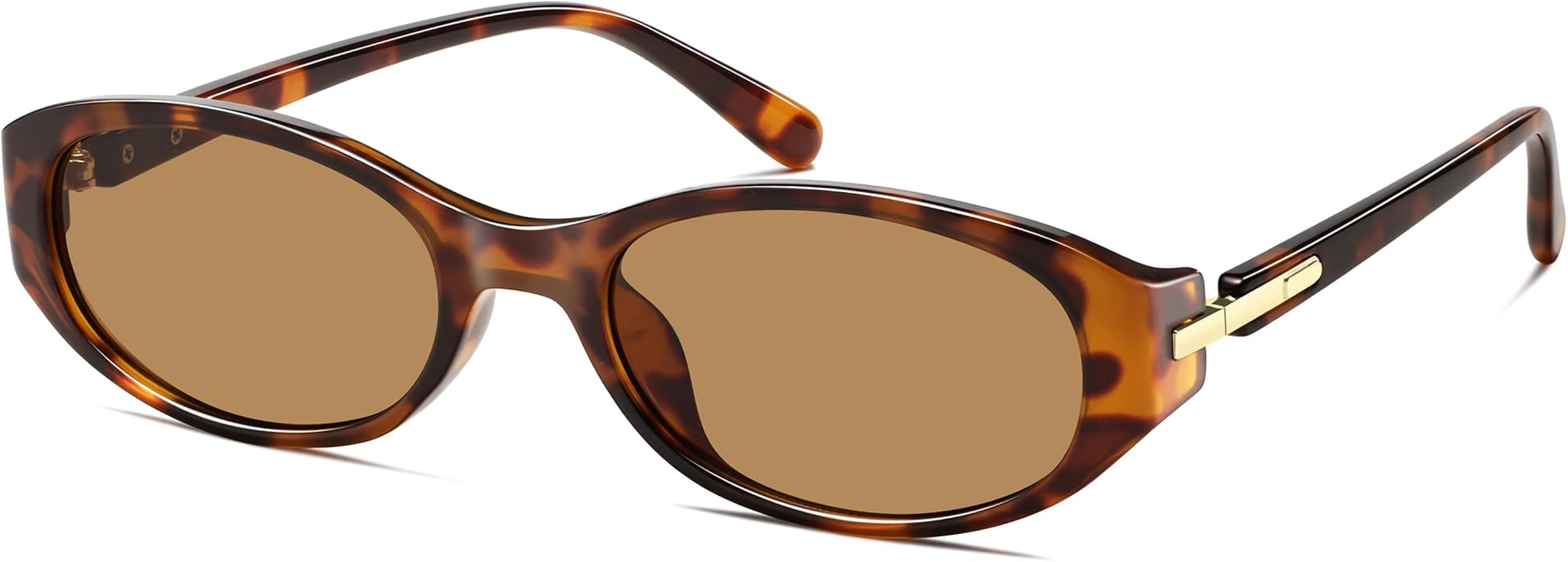 SOJOS Retro Oval Sunglasses for Women Men SJ2763 | Amazon (US)