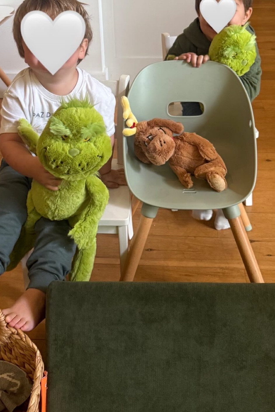 Grinch and Max the dog stuffed animals! 

#LTKFamily #LTKKids