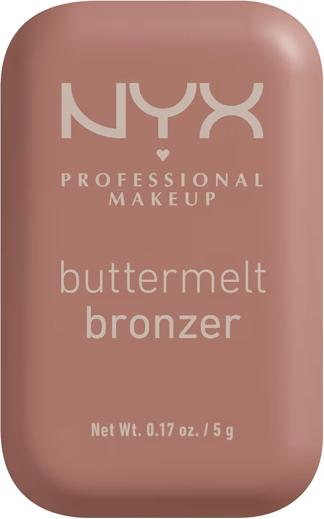 NYX PROFESSIONAL MAKEUP Matte Buttermelt Bronzer, Longwear Face Makeup, Matte, Deserve Butta, Light Medium Cool | Amazon (US)