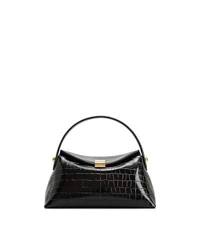 JW PEI Women's Talia Top Handle Bag - Black Croc | Amazon (US)