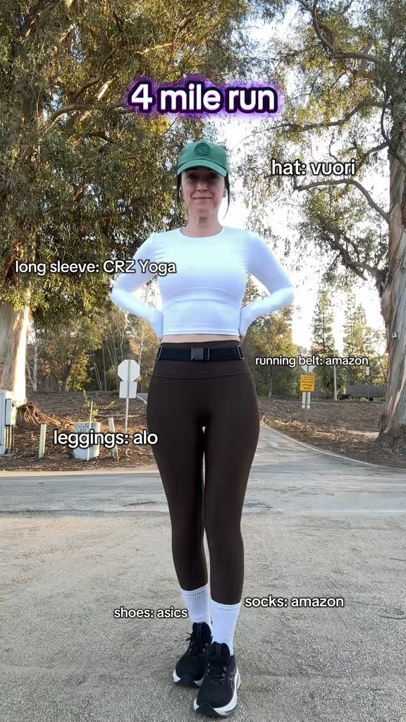 I love a sunset run and a cute running outfit. These leggings are perfect if you chafe I love the spandex material 

#LTKStyleTip #LTKActive #LTKFitness