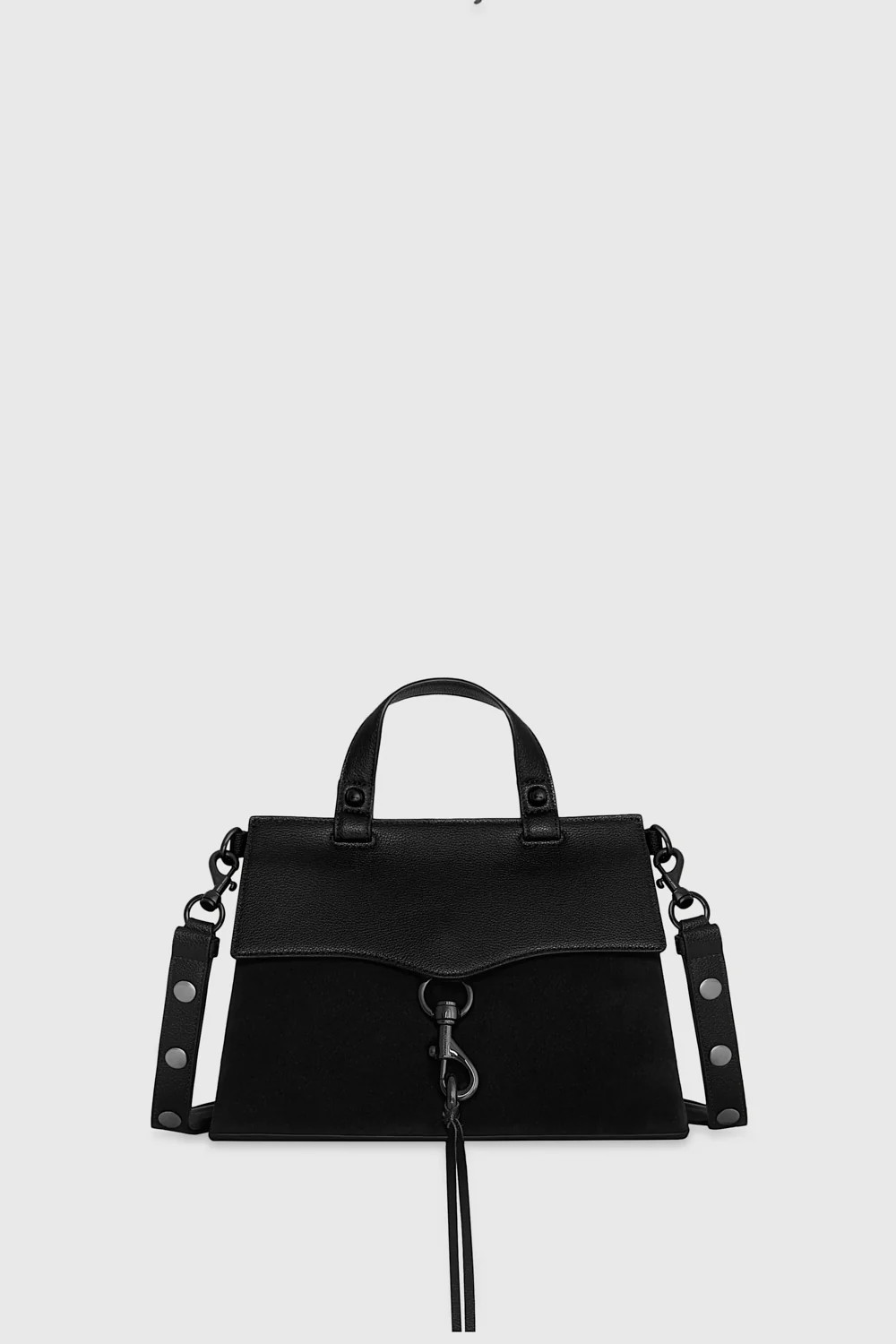Rebecca Minkoff Keith Small Satchel Bag In Black | Rebecca Minkoff