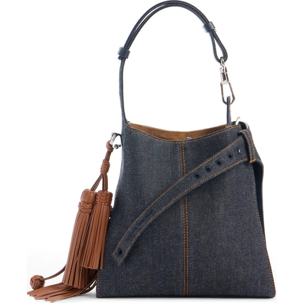 Givenchy Mini Day Denim Hobo Bag in Indigo Blue at Nordstrom | Nordstrom