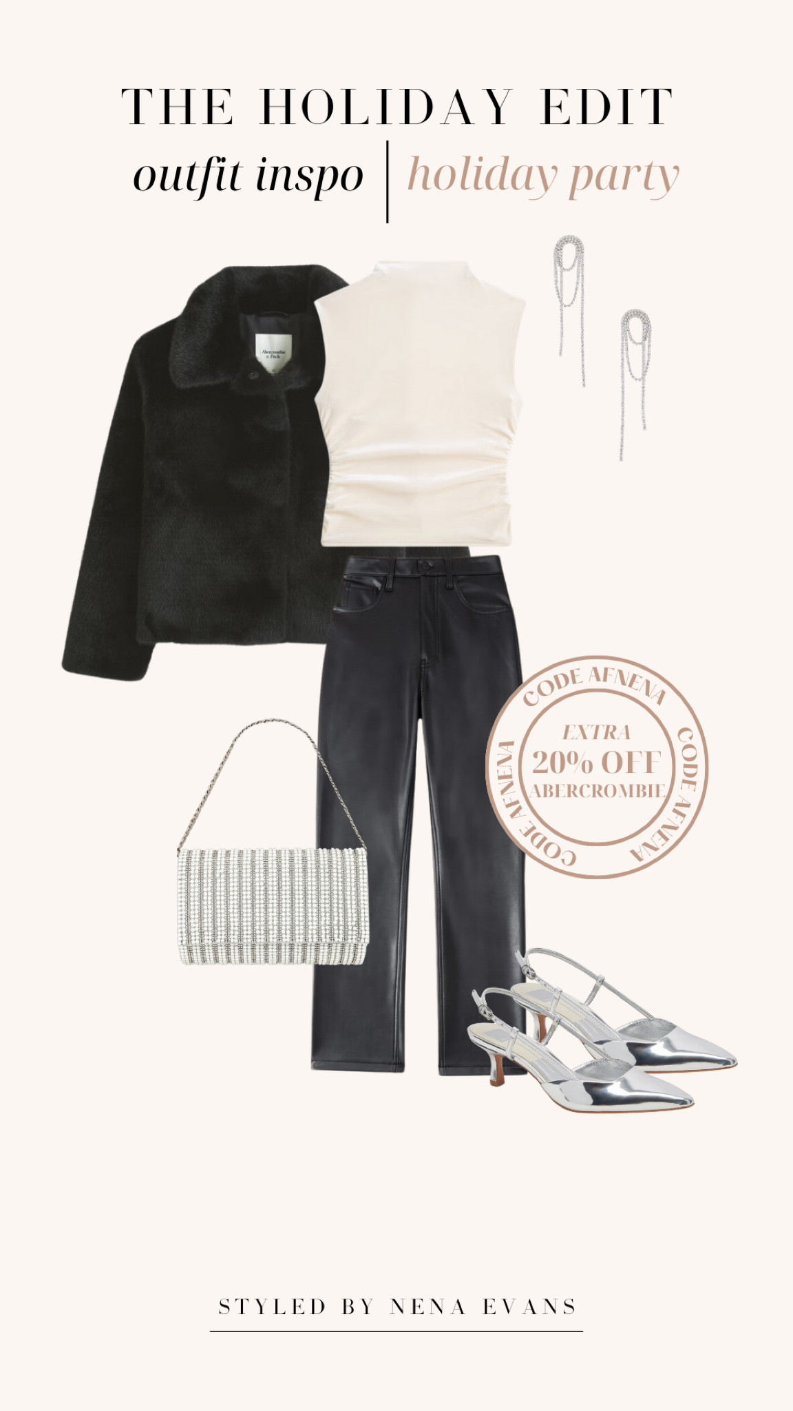 Use code AFNENA for 20% OFF Abercrombie! Holiday outfits are 25% off today only 🤩


Holiday party outfit
Christmas outfit
Christmas party outfit

#LTKHoliday #LTKStyleTip #LTKFindsUnder100