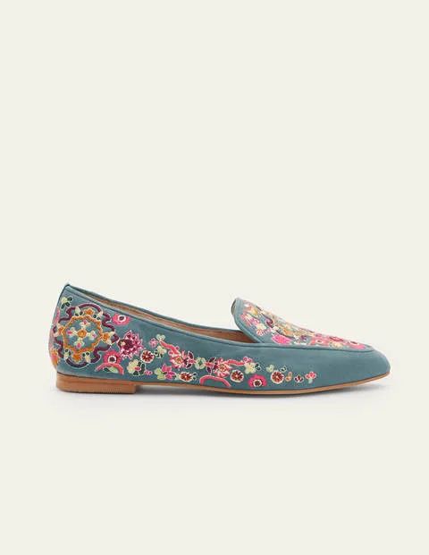 Embroidered Loafers | Boden (US)