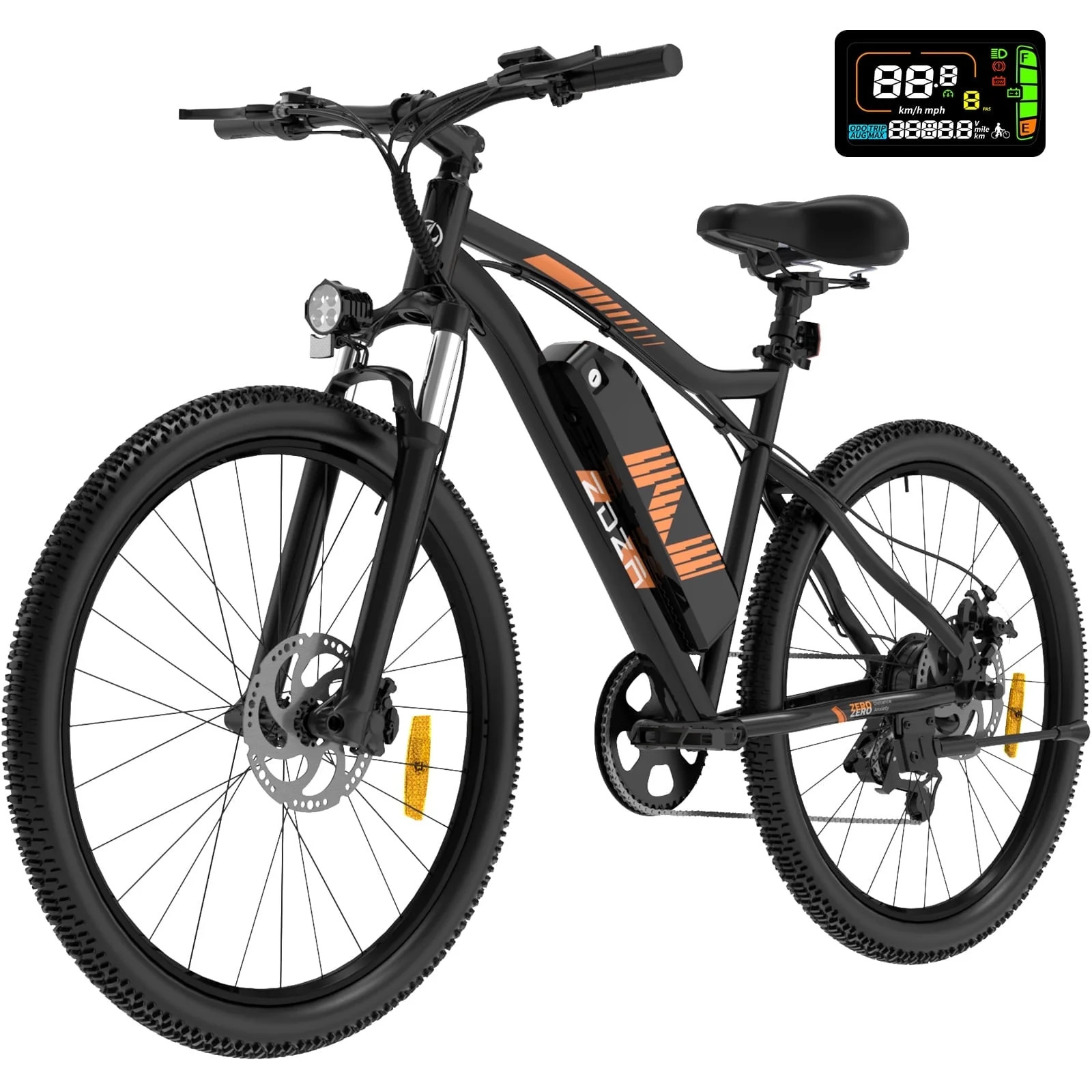 ZDZA Electric Bike 26”, 1000W Peak Motor E-Mountain Bike, 22MPH 36V 10.4AH Removable Ebike for ... | Walmart (US)