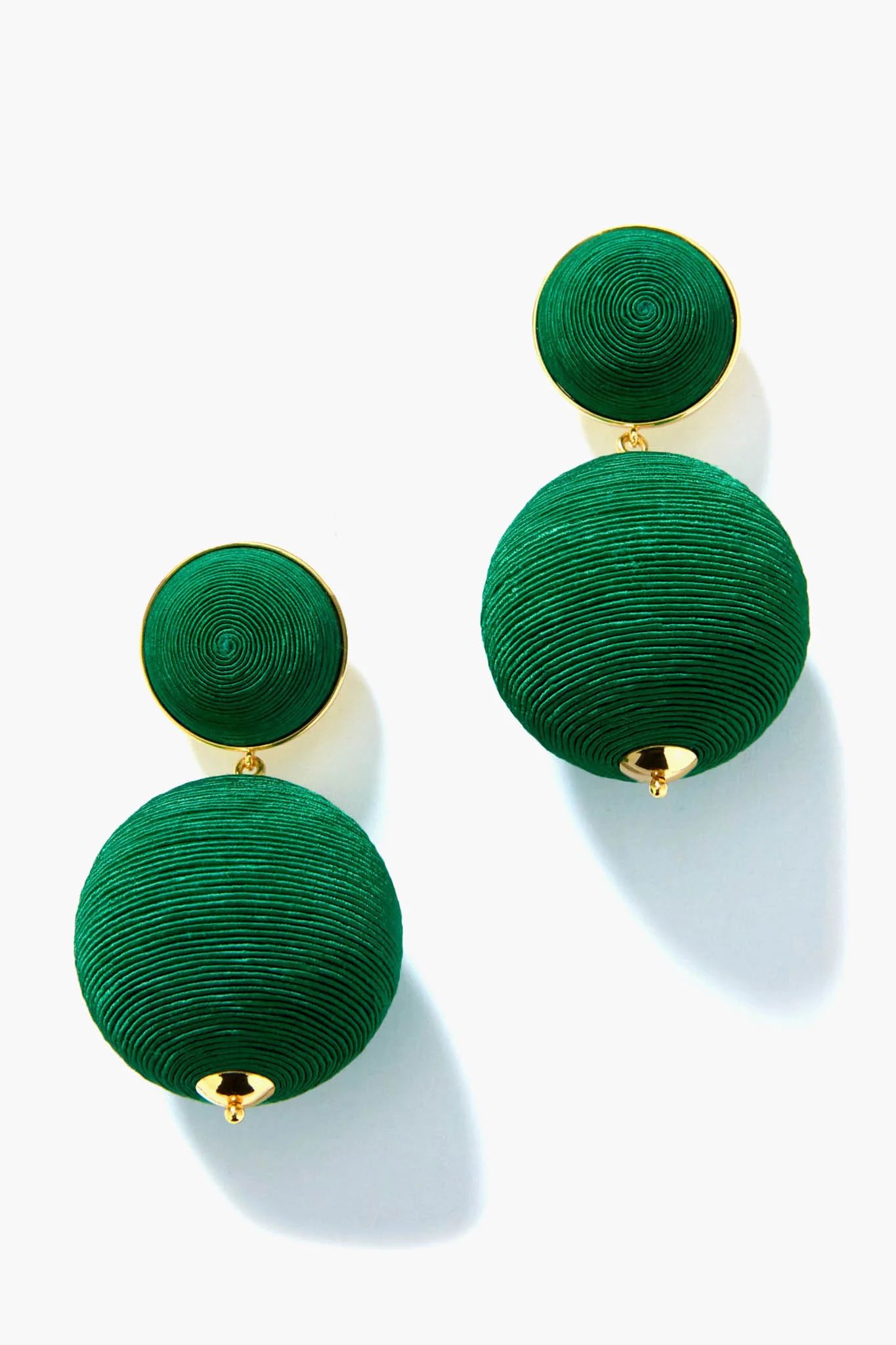 Ivy Raffia Lantern Earrings | Tuckernuck (US)
