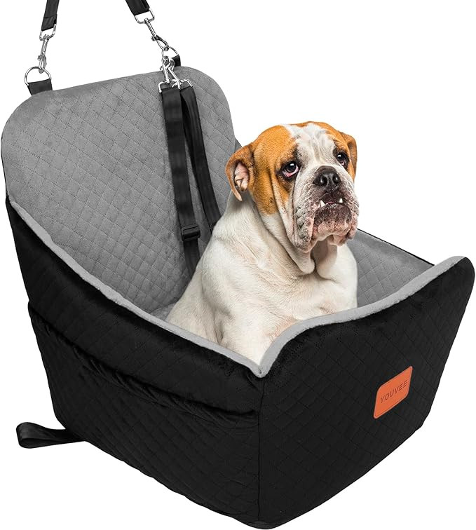 YOUVEE Dog Car Seat for Small/Medium Dog 20lbs 25lbs up to 32 lbs,Fully Detachable and Washable P... | Amazon (US)