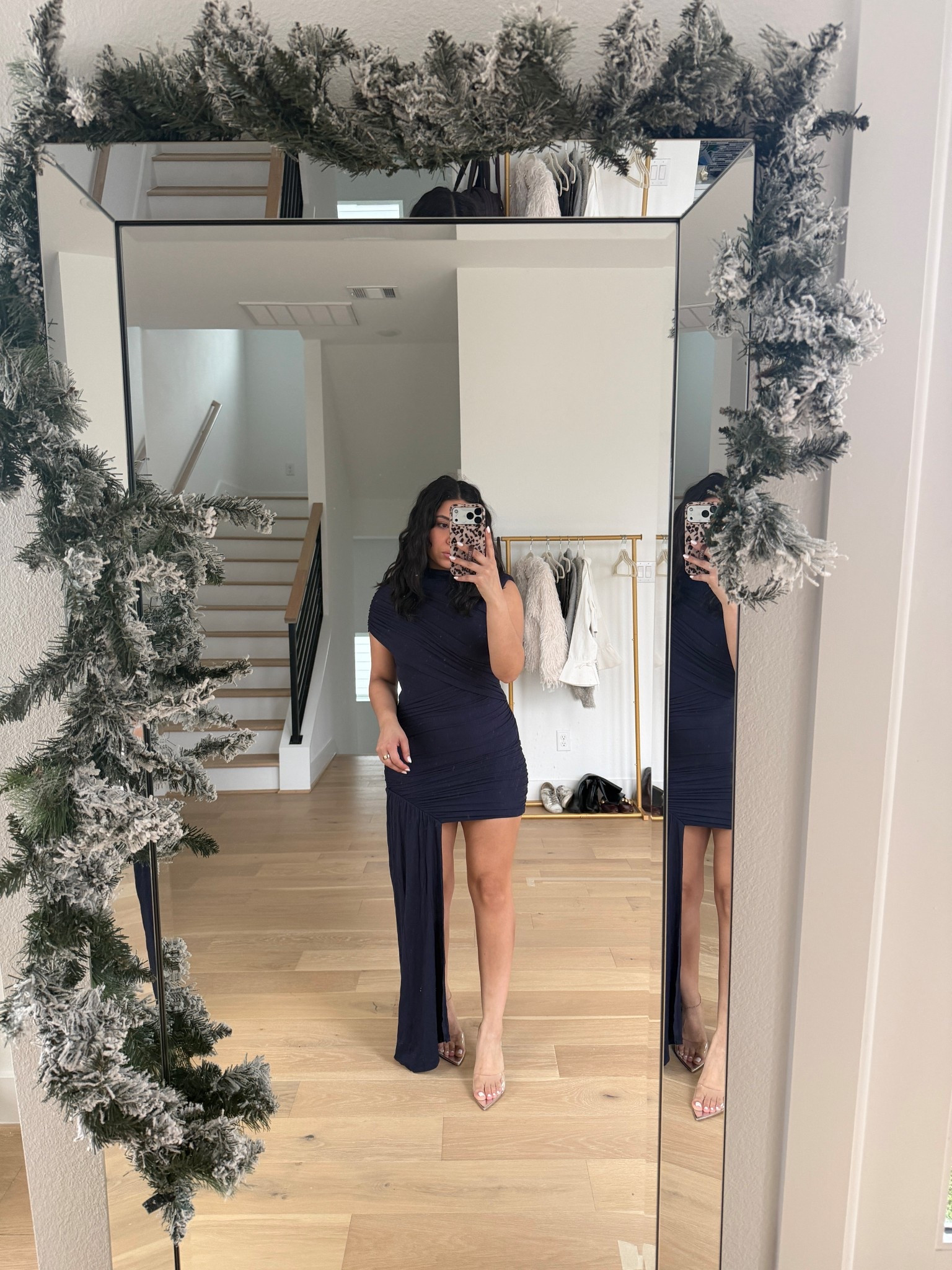 Holiday outfit
Dress: small 
Heels: 7 

#LTKHoliday #LTKgrwm #LTKootd