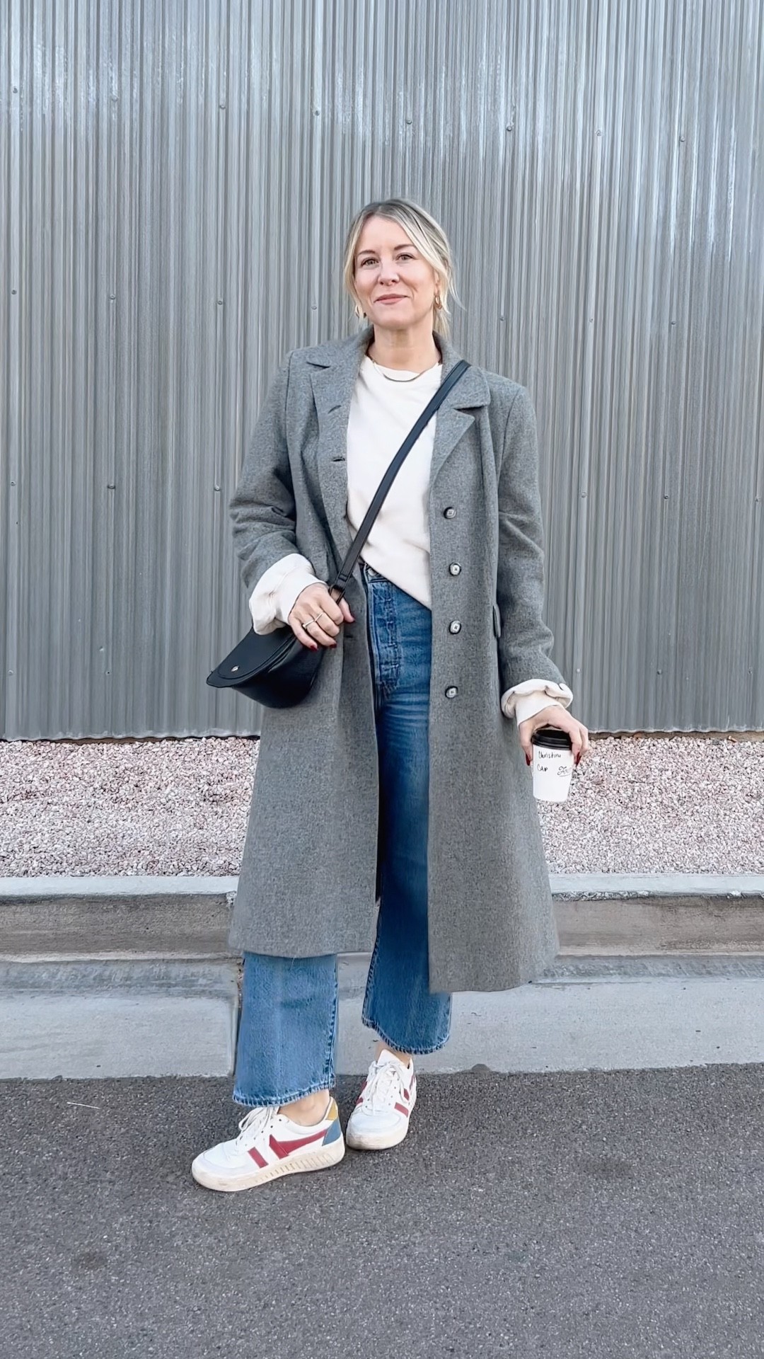 This coat was my grandma’s from the late 80s, I love it paired with an oversized sweatshirt, jeans and trainers. There are some gorgeous grey overcoats in stores now. I’ve added links to my faves. I also linked my FAVORITE jeans - The Levi’s Ribcage. Get ‘em. Go, get them now. 

#LTKSeasonal #LTKstyletip