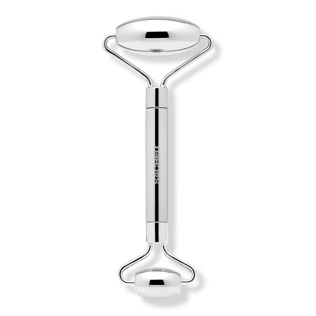 The Sacheu Dual-Sided Stainless Steel Beauty Roller is a 2-1 in beauty roller inspired by facial ... | Ulta