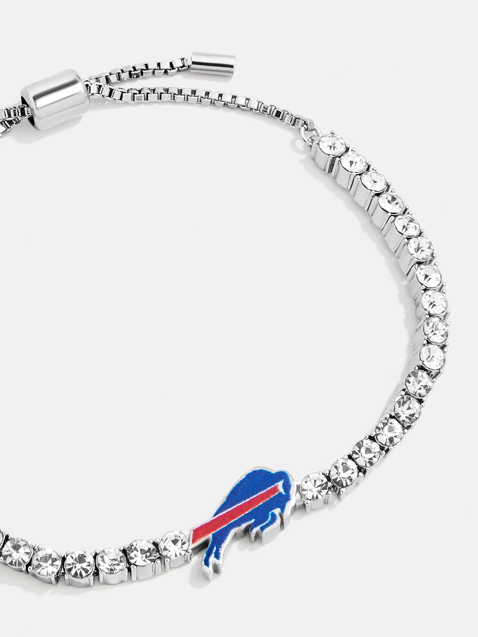 Buffalo Bills NFL Silver Tennis Bracelet | BaubleBar (US)