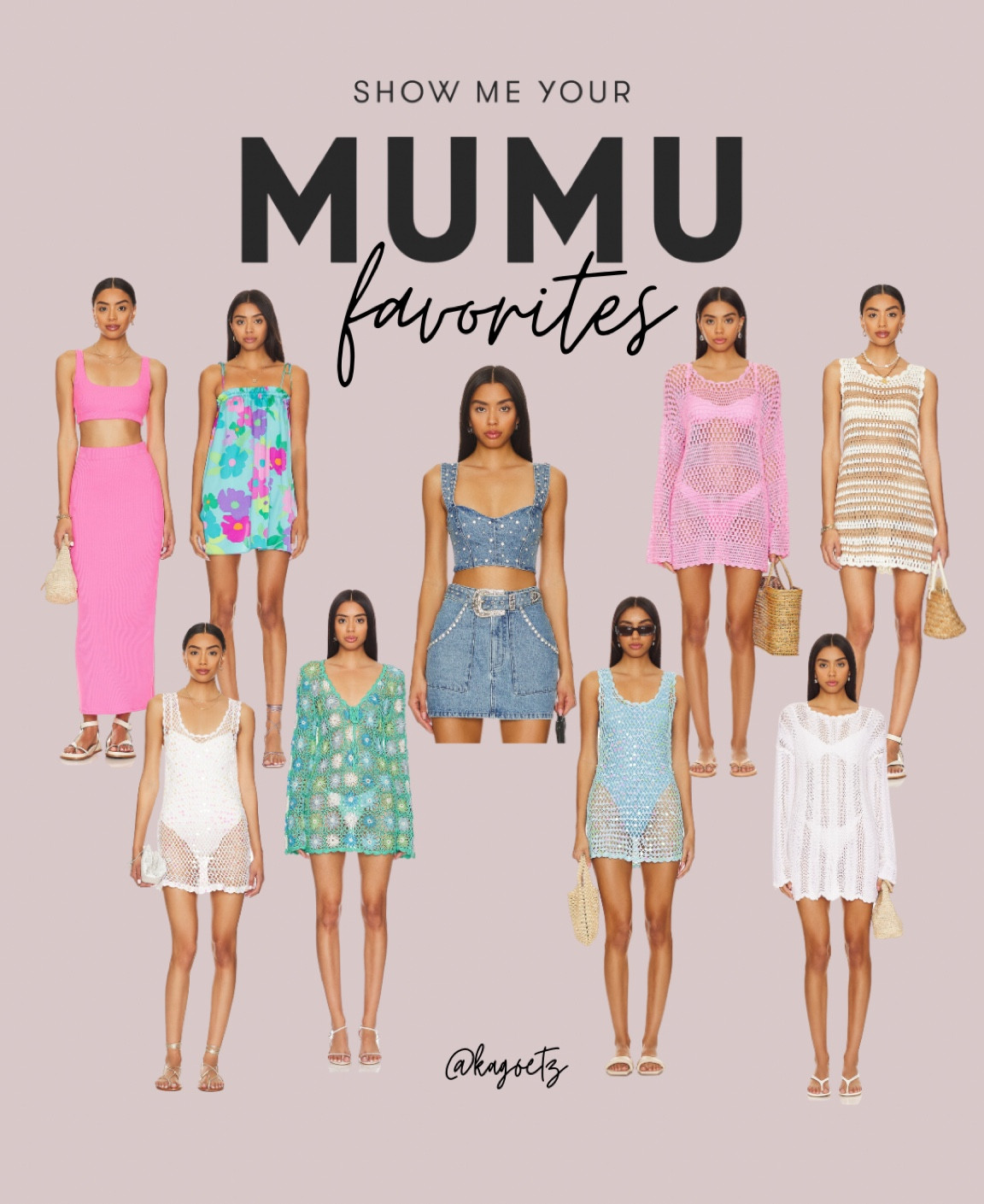 SHOW ME YOUR MUMU: Revolve picks

#revolve #showmeyourmumu #crochet #knitwear #vacation #LTKtravel #LTKswim

#LTKSeasonal #LTKFestival #LTKstyletip