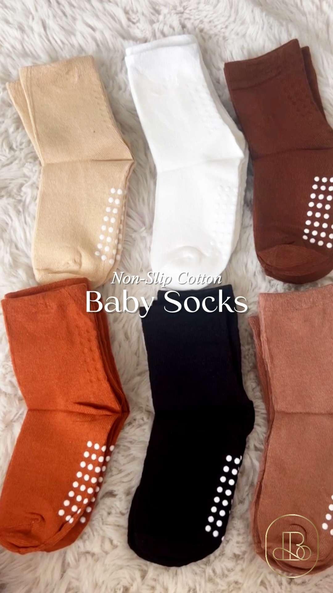 I always keep a few pairs of these non slip cotton socks on hand for my baby 👶 The cotton fabric feels soft and breathable, and the grips help prevent slipping on tile or wood floors. Such a practical everyday baby essential 🤍 #LTKbaby #LTKfinds #LTKkids #babyessentials #babymusthaves #toddlermusthaves #nonSlipsocks #momapproved #babyfinds #momlife 

#LTKmomlife #LTKBaby #LTKKids