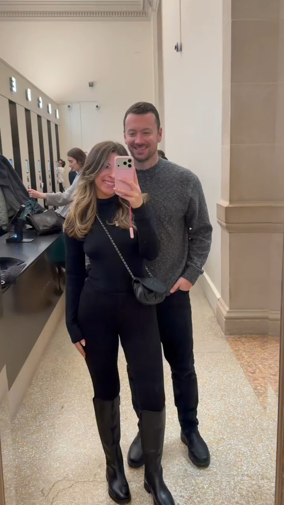 New York fashion week shopping day! Thermal base layer with cow print faux fur coat and boots

Revolve code: tulip
Vivrelle code: emersonhannon

Wearing my usual smalls/2

Workout
Winter outfit
Fashion week
Shopping
Casual
Everyday
Fitness
Boots

#LTKSeasonal #LTKNYFW #LTKootd