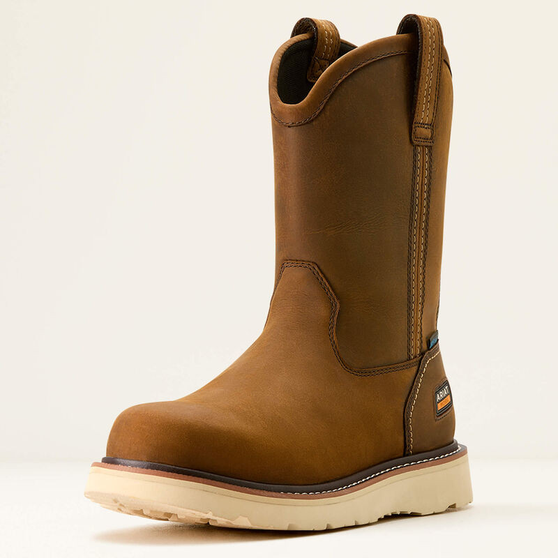 Rebar Wedge Pull-On Waterproof Work Boot | Ariat (US)