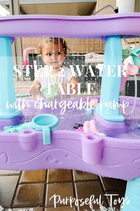You’re going to love this water table, rechargeable pump for constant flow, and cover this summer ☀️💦👏🏼

#LTKSeasonal #LTKKids #LTKFamily
