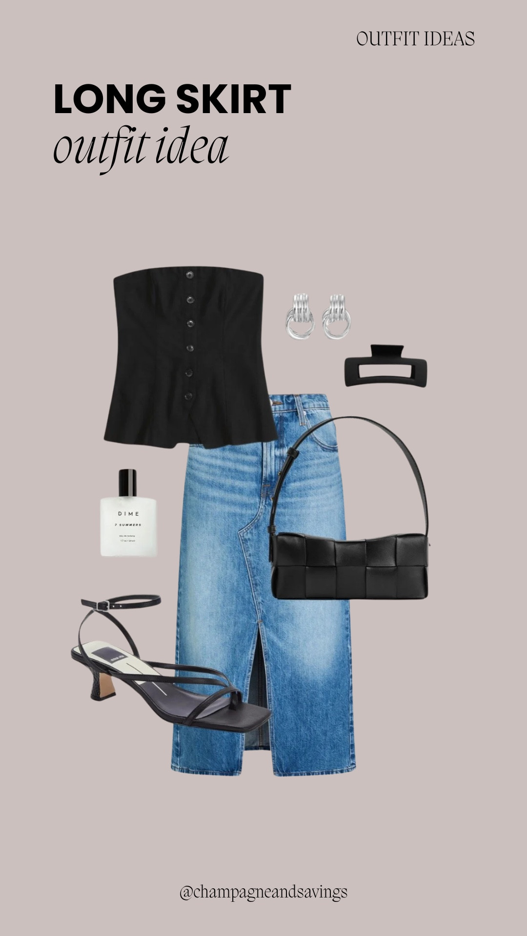 Long skirt outfit 

#LTKFindsUnder50 #LTKootd #LTKFindsUnder100