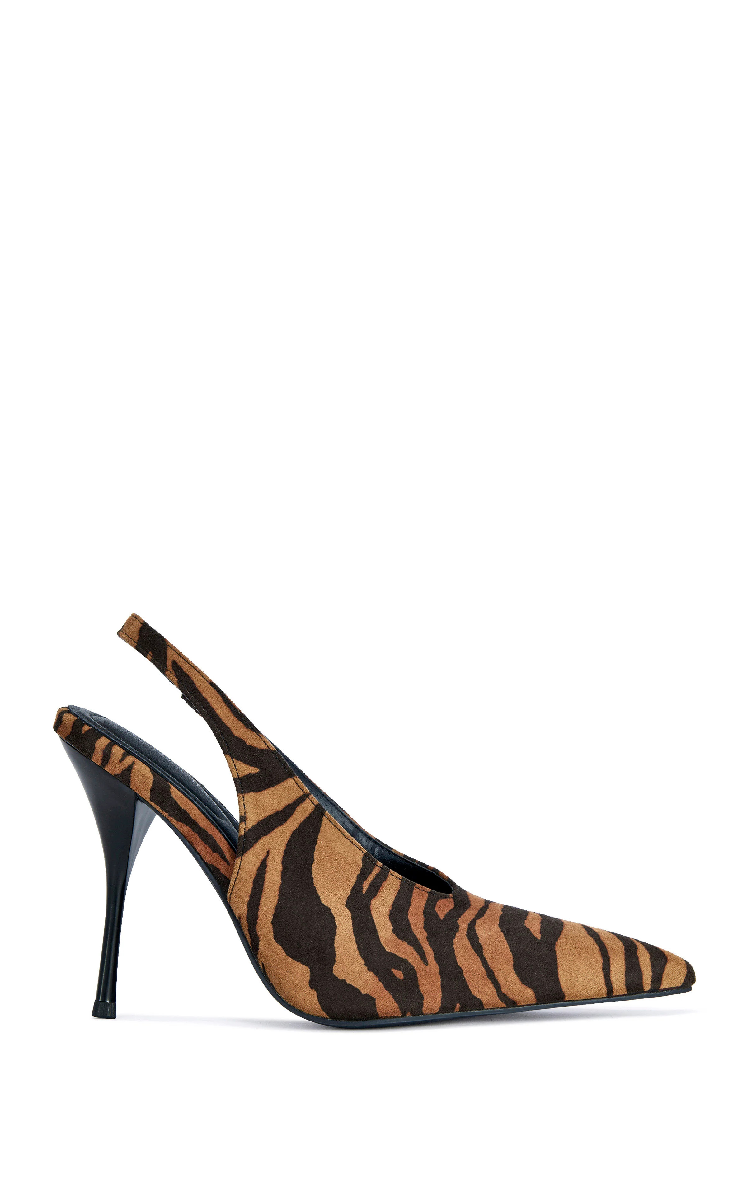 DOREEN-TIGER STILETTO PUMP | Azalea Wang