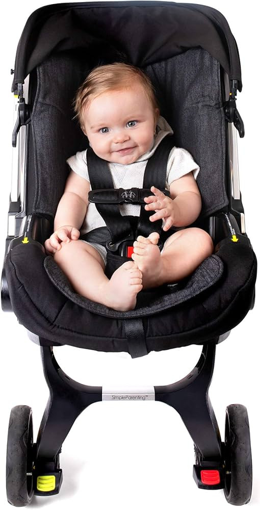 Peradi Baby Car Seat Liner Protector for Doona Carseat Stroller Comfortable Washable Denim Fabric... | Amazon (US)