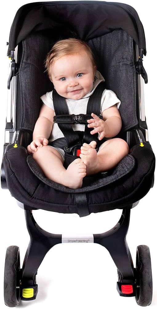 Peradi Baby Car Seat Liner Protector for Doona Carseat Stroller Comfortable Washable Denim Fabric... | Amazon (US)