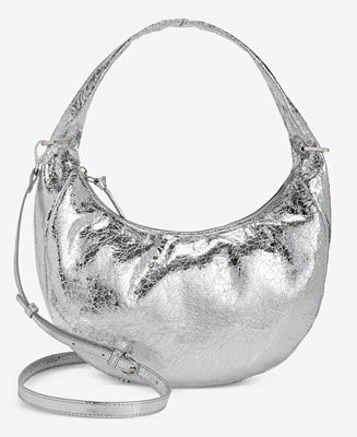 Harlowwe Small Pebbled Hobo Bag | Macy's