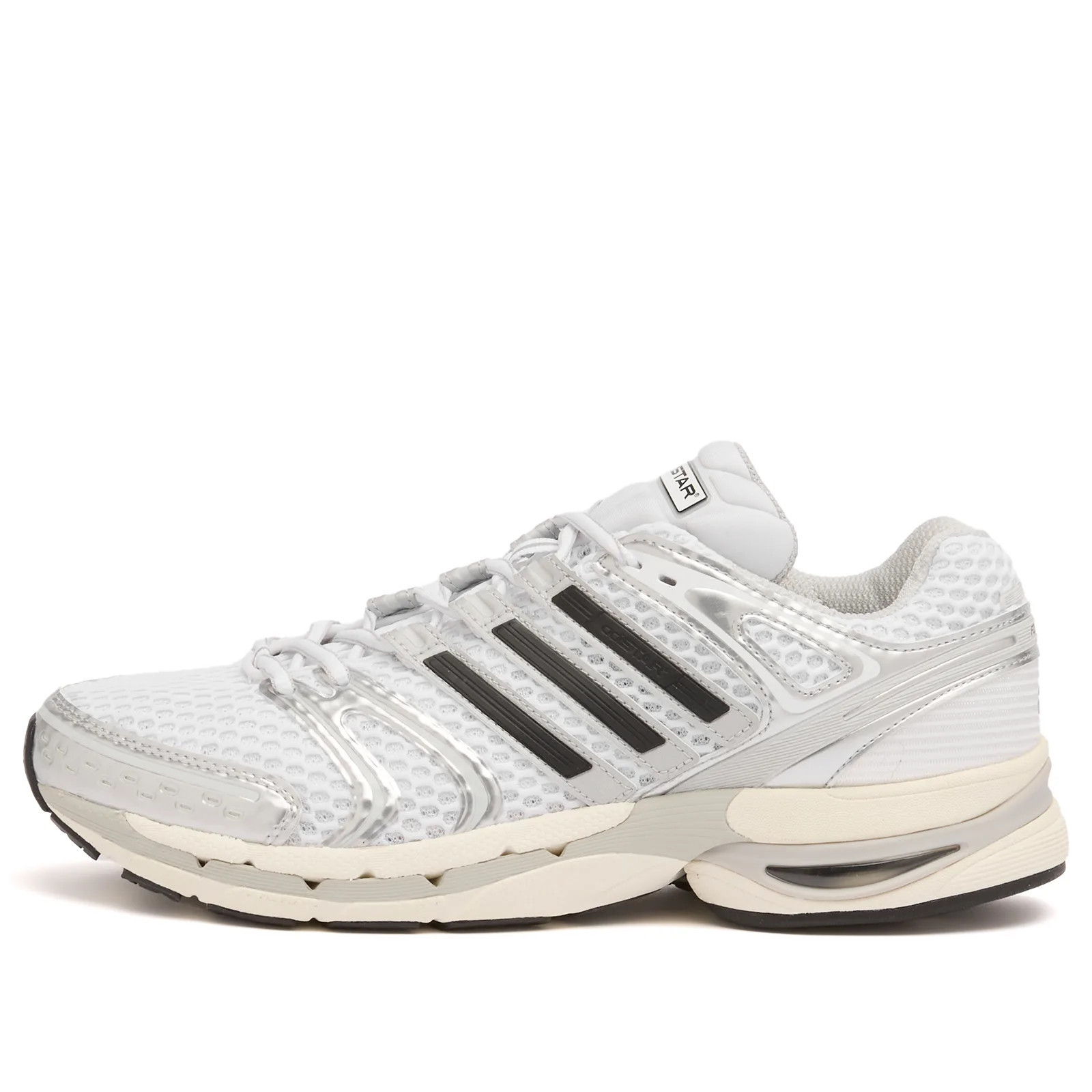 Adidas Adistar Control 5 in Silver/Black, Size UK 5 | END. Clothing