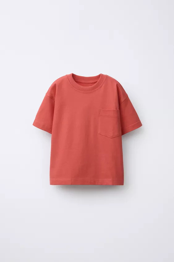 PLAIN POCKET T-SHIRT | Zara US