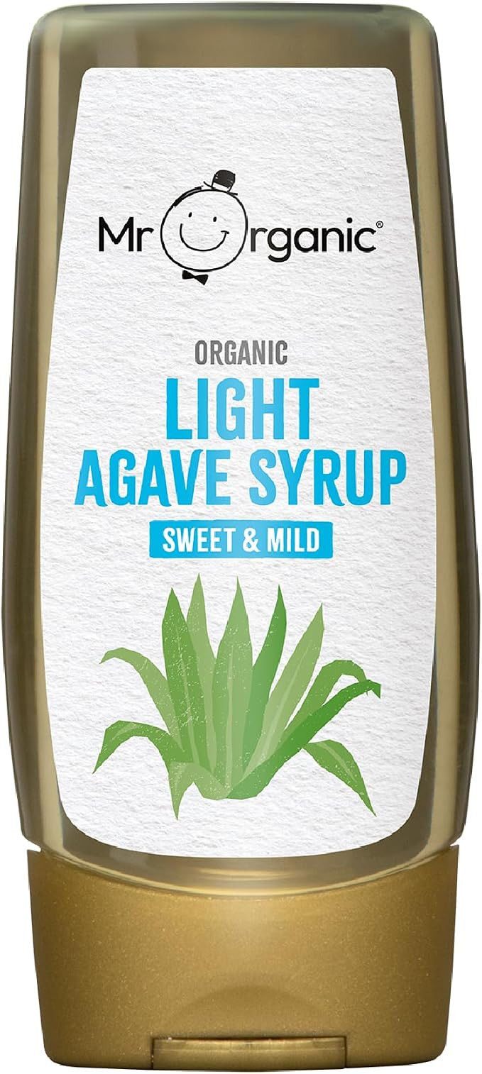 Mr Organic - Organic Light Agave Syrup 250ml - Non GMO & Preservative Free - Gluten Free & Vegan ... | Amazon (UK)