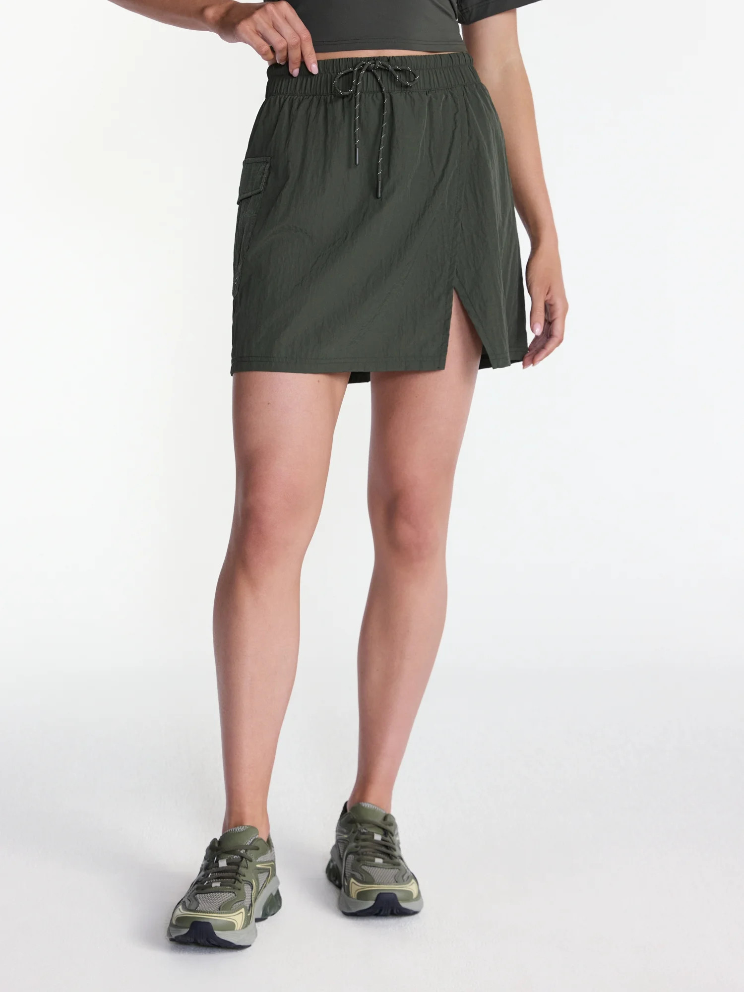 Avia Women's Cargo Ripstop Wrap Skort, Sizes XS-XXXL | Walmart (US)