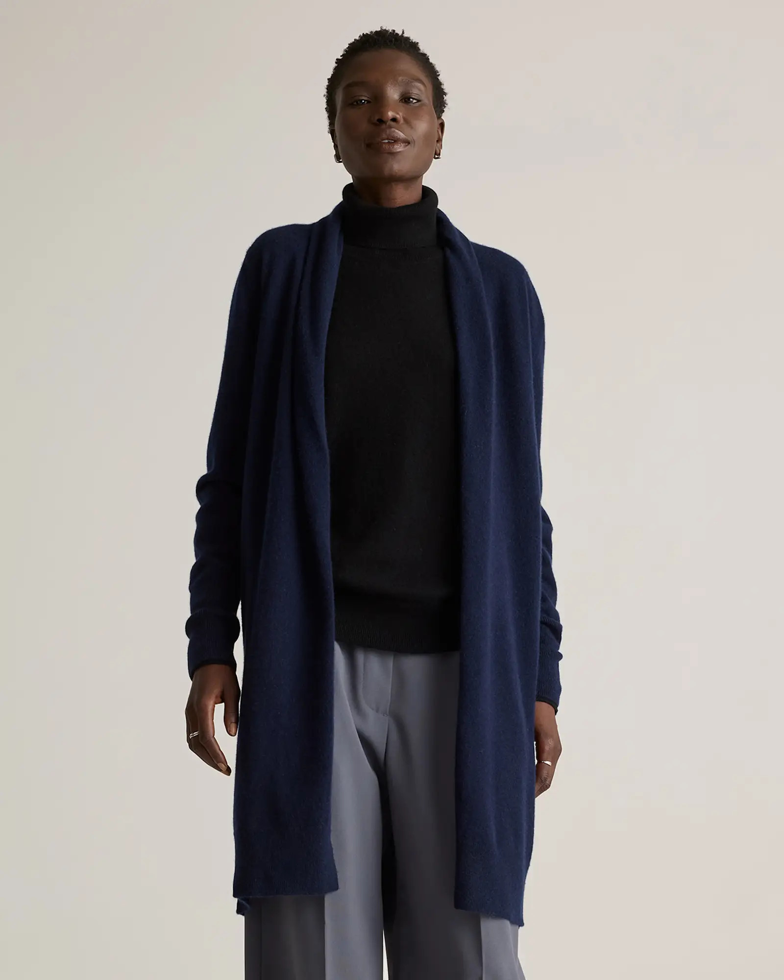 Mongolian Cashmere Duster Cardigan Sweater | Quince