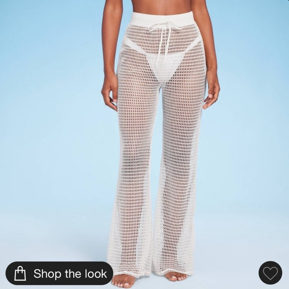 Shade & Shore Crochet Cover-Up Pants | Poshmark