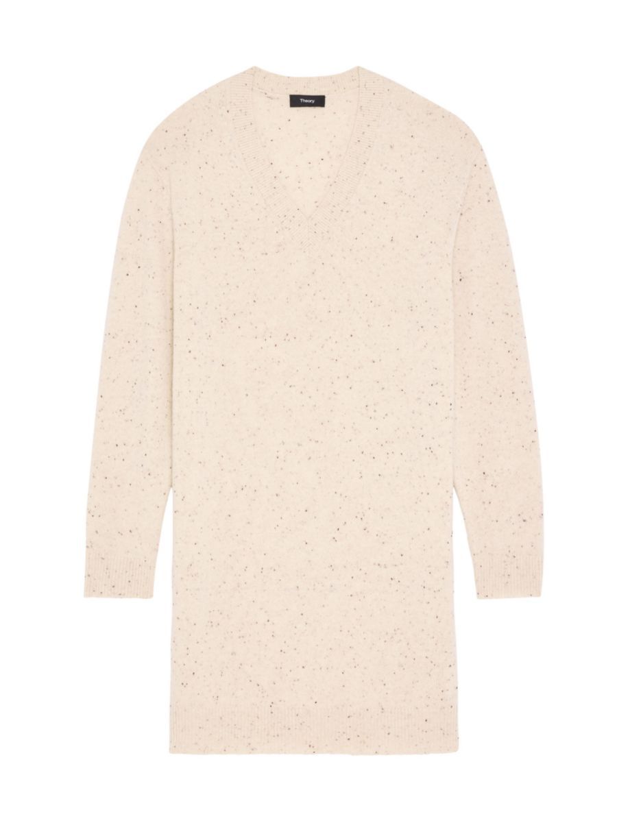 TheoryDonegal Wool-Blend Sweater Minidress | Saks Fifth Avenue