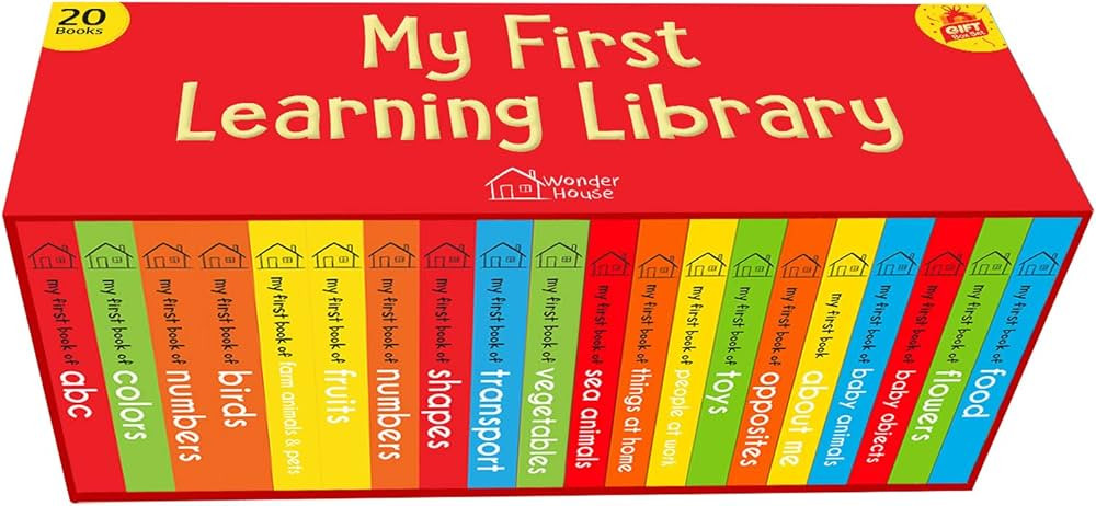 My First Complete Learning Library: Boxset of 20 Board Books I Perfect Gift Set for Toddlers I Ag... | Amazon (US)
