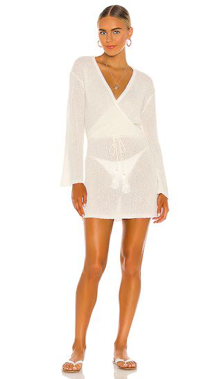 Topanga Dress | Cream Dress Ivory Dress Off White Dress Beach White Dress Vacation White Dress | Revolve Clothing (Global)