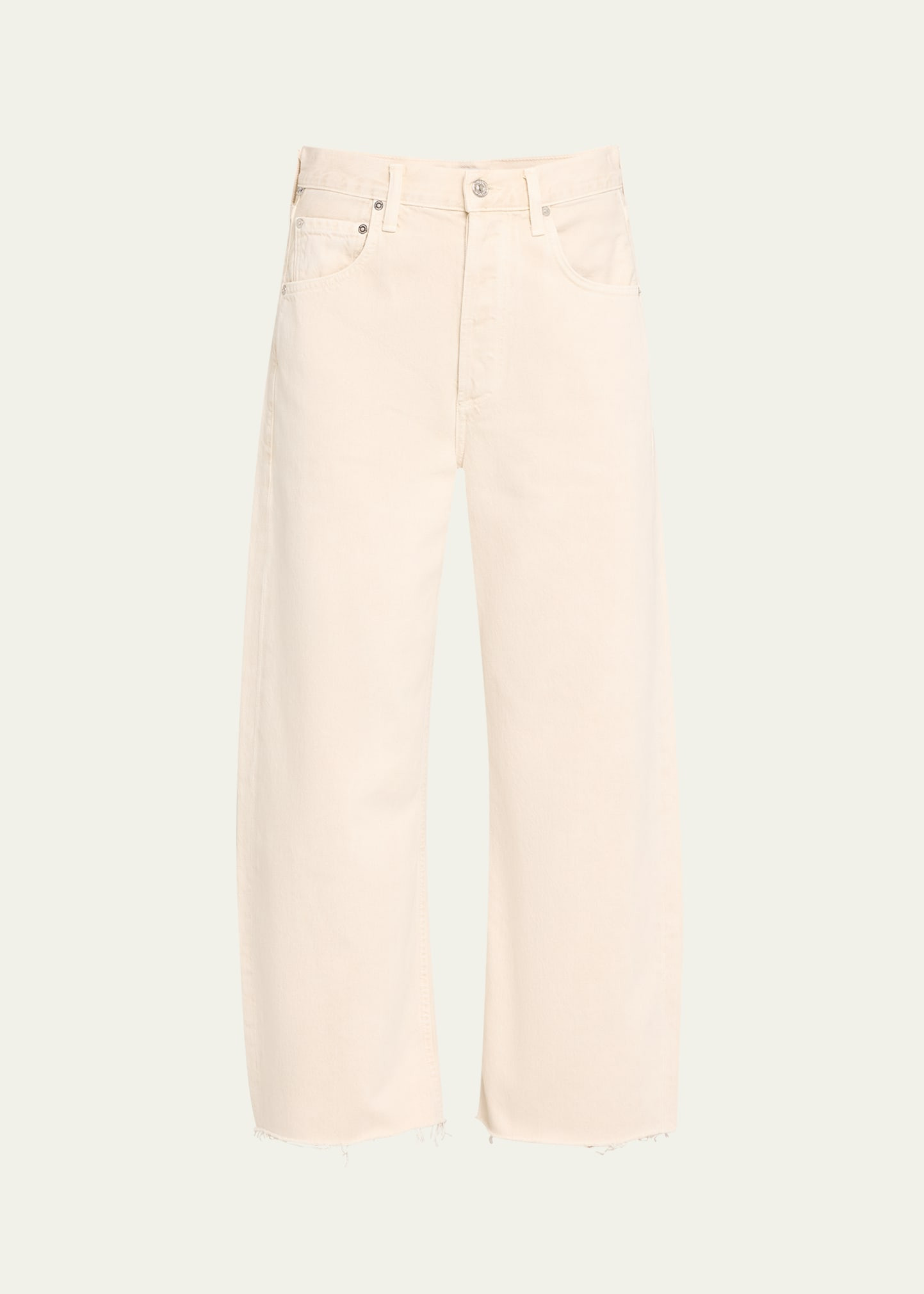 Citizens of Humanity Ayla Raw Hem Crop Pants | Bergdorf Goodman