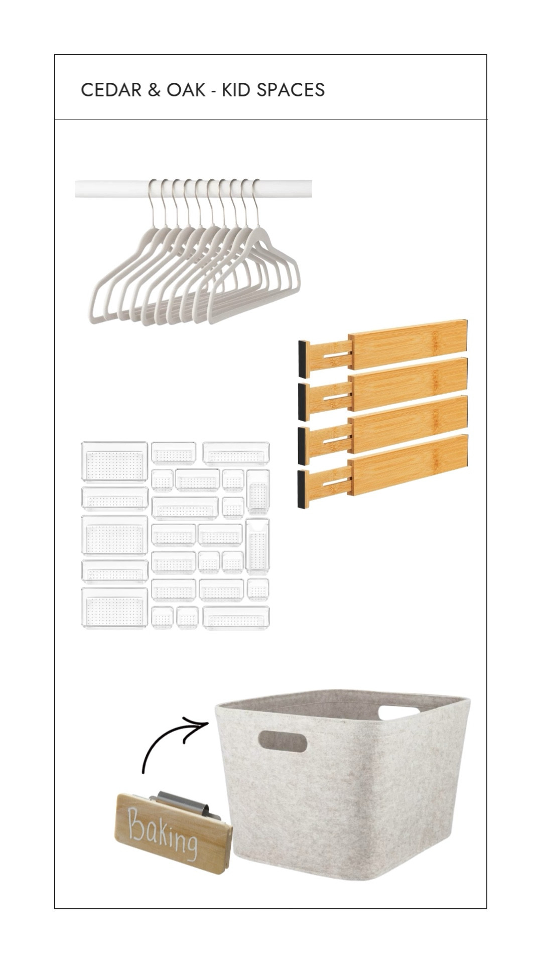 Cedar & Oak kid spaces are filled with gorgeous product from Target and Amazon that will grow with them while still looking cohesive and organized  

#LTKKids #LTKFindsUnder50 #LTKHome