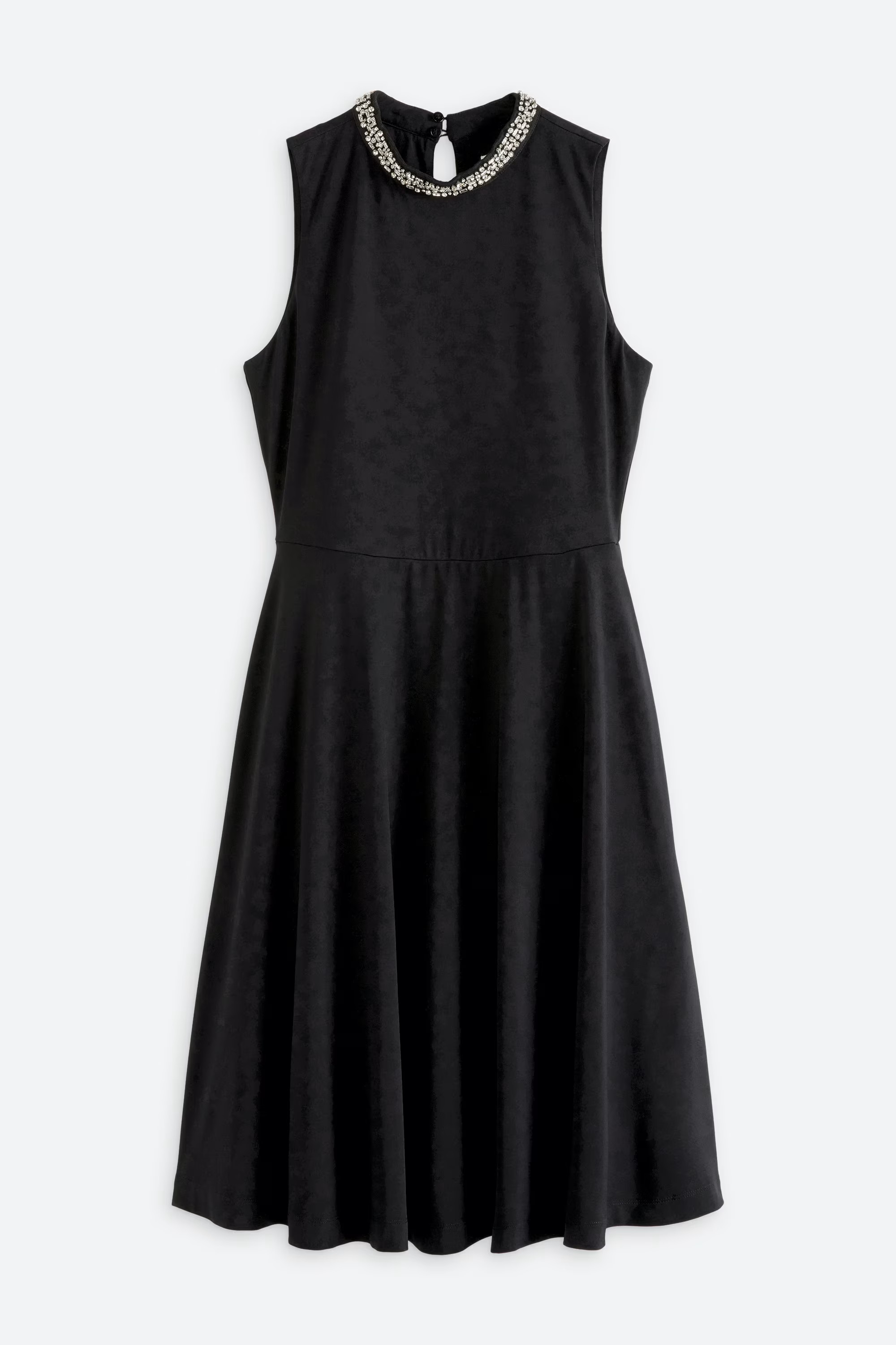Dina Embellished Halter Neck Dress | Stitch Fix