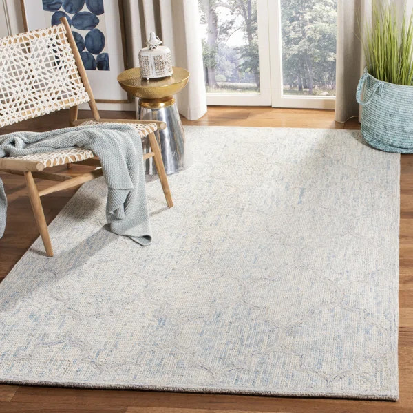 Swanner Wool Geometric Rug | Wayfair North America
