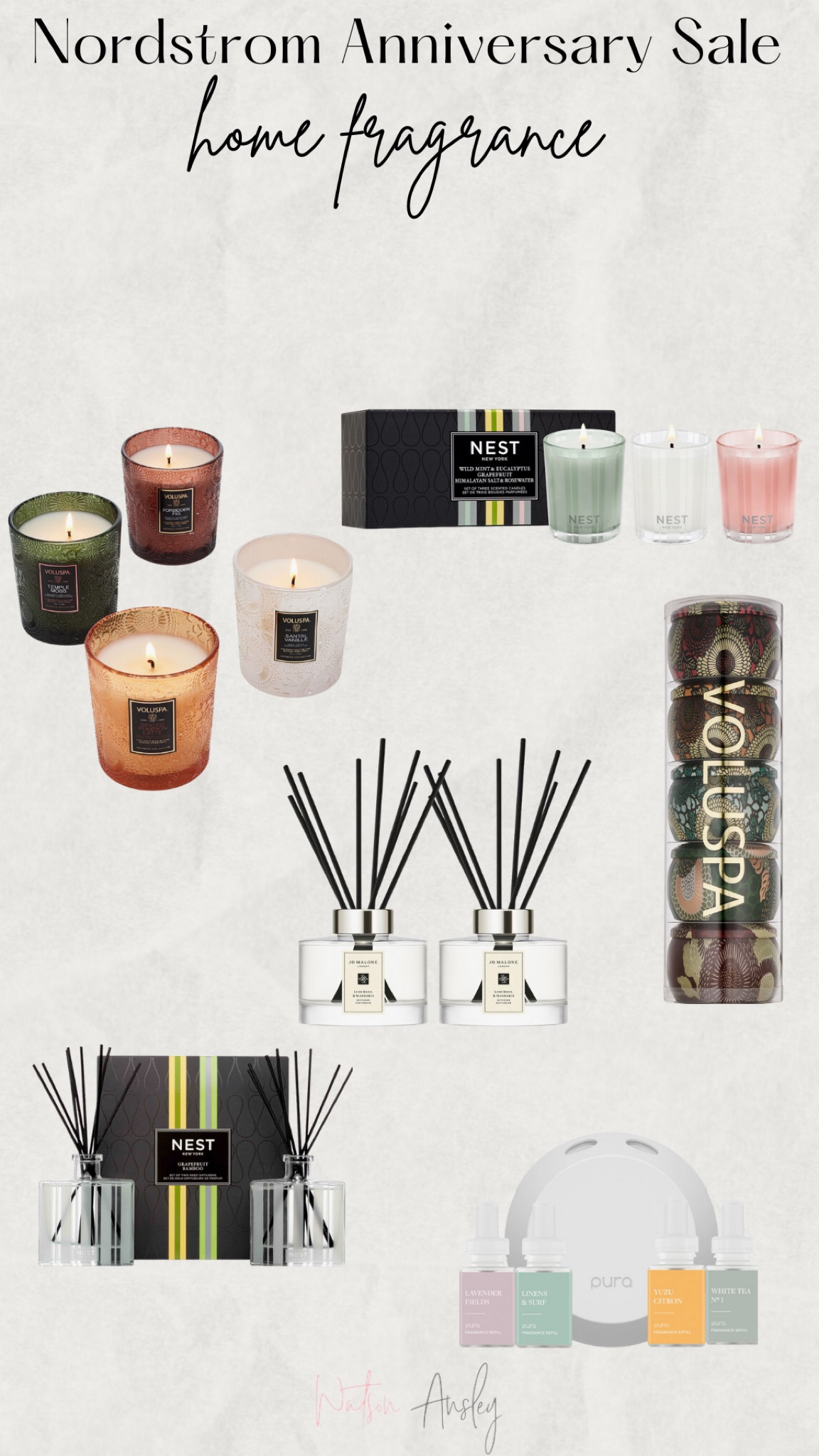 NSALE is here!

Click below to shop home fragrance on sale!
These make for perfect gifts especially for the holidays! It’s a great time to stock up now!

Click below to shop 


#LTKxNSale #LTKHome #LTKSummerSales