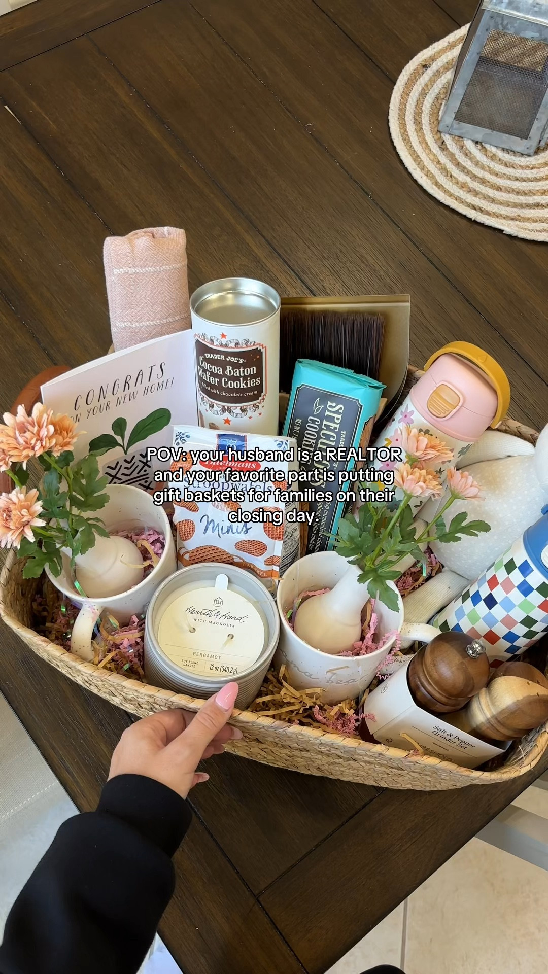 Realtor client gift basket, new home gift basket. Housewarming gift basket. 

#LTKWatchNow #LTKHome #LTKFamily