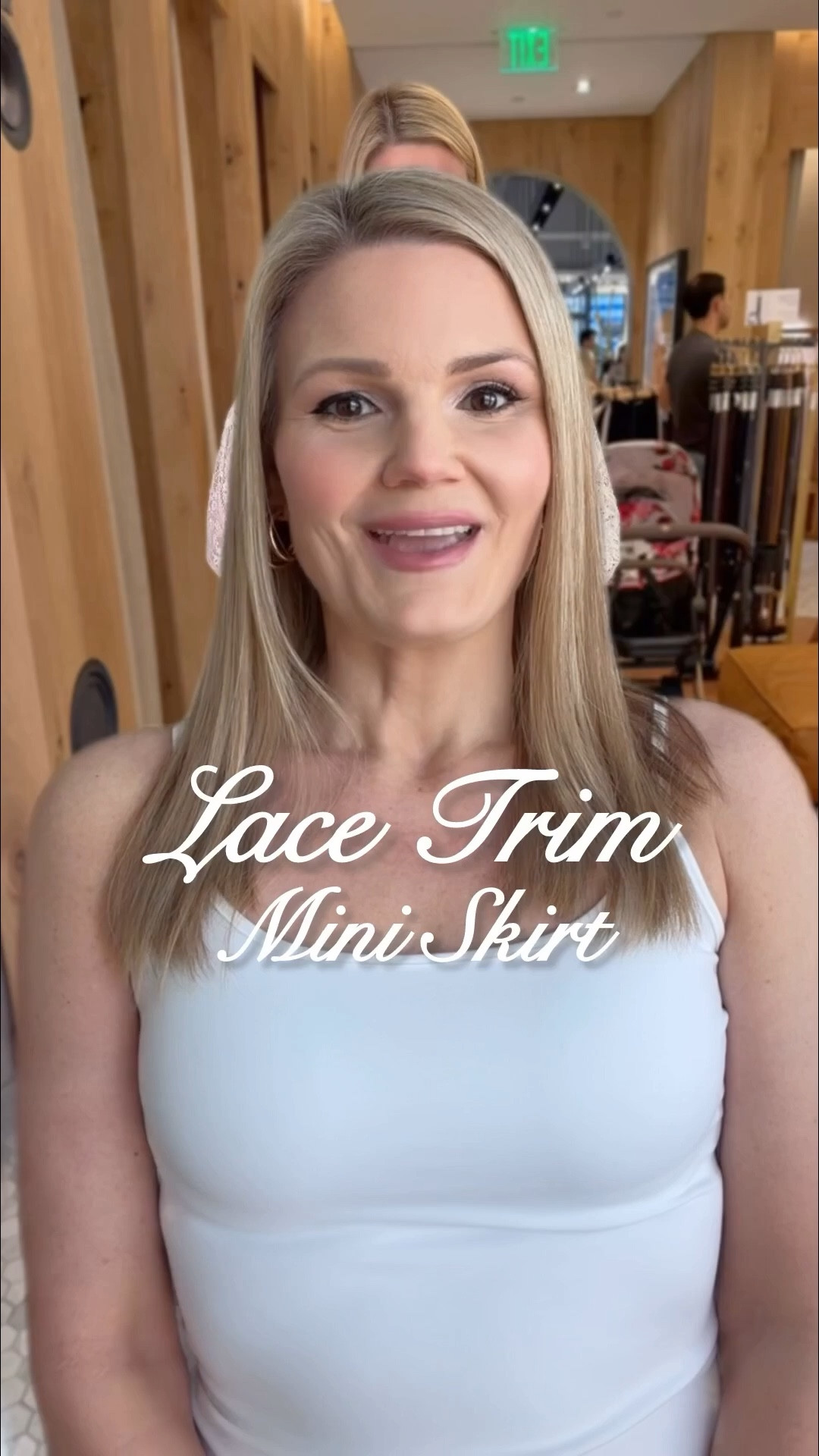 Styling a lace trim mini skirt four ways! High vs low  

#LTKdayinmylife #LTKootd #LTKTall