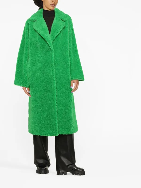 STAND STUDIO Maria single-breasted Coat - Farfetch | Farfetch Global