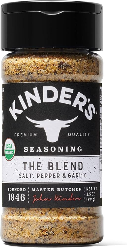 Kinder's Organic The Blend Seasoning (Salt, Pepper and Garlic), Premium Quality Seasoning, MSG Fr... | Amazon (US)