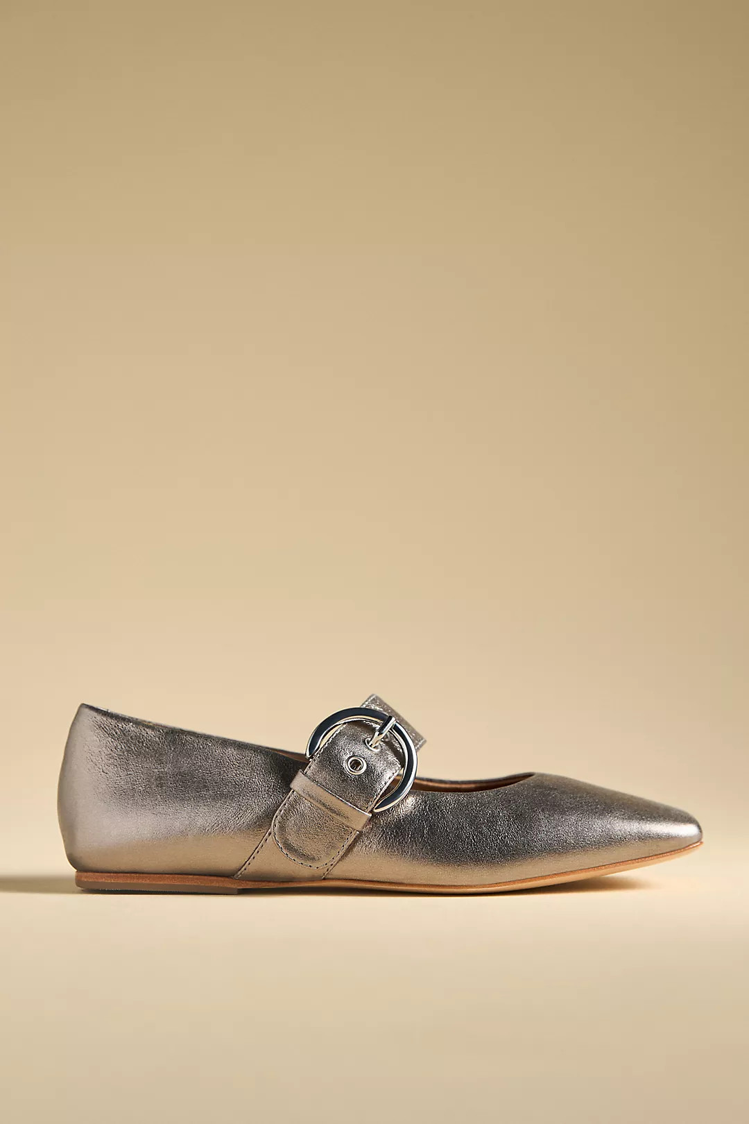 Square-Toe Mary Jane Flats | Anthropologie (US)