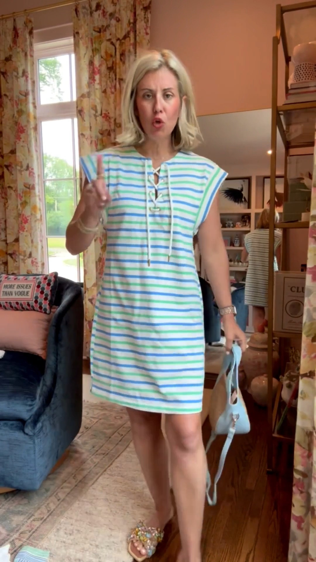 The perfect summer throw on & go dress. I’m in a small and size 7 sandal (size 1 down).

#LTKmomlife #LTKSeasonal #LTKOver40