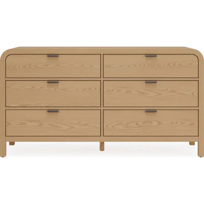 Essie 6 Drawer 68" W Dresser | Wayfair North America