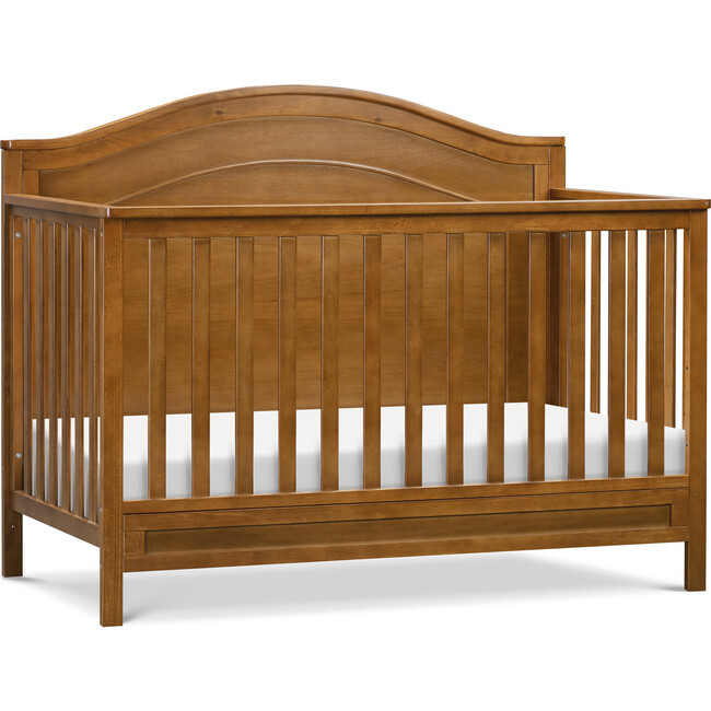 daVinci | Charlie 4-In-1 Convertible Crib, Chestnut (Brown) | Maisonette | Maisonette